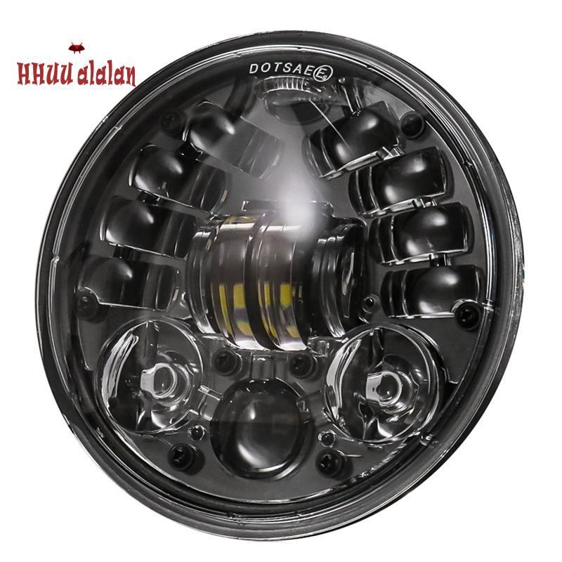 Đa Năng 5.75 Inch Đèn Pha LED 5 3 / 4 Inch LED DRL Hi / Lo 36W Chùm Xe Máy Bật Đèn Pha Chạy Ban Ngày