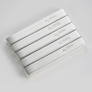 Bạc nguyên chất 9999 - Nuggets và thỏi gãy số 1 cho bộ sưu tập đầu tư, mua lại 1.15%