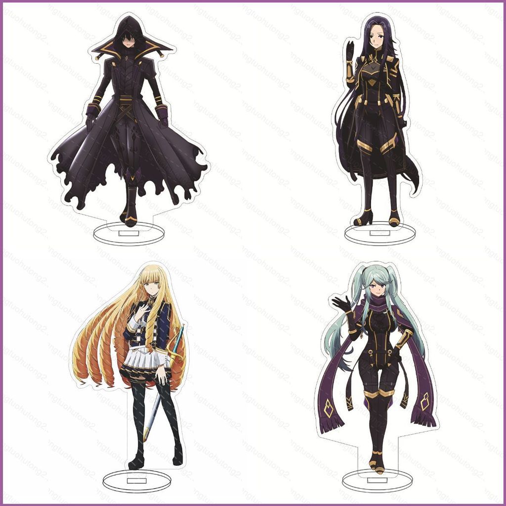 HT2 THE EMINENCE IN SHADOW Anime Hình Đồ Chơi Mô Hình Acrylic Đứng Tấm Giá Đỡ Kagenou Cid Trang Trí 