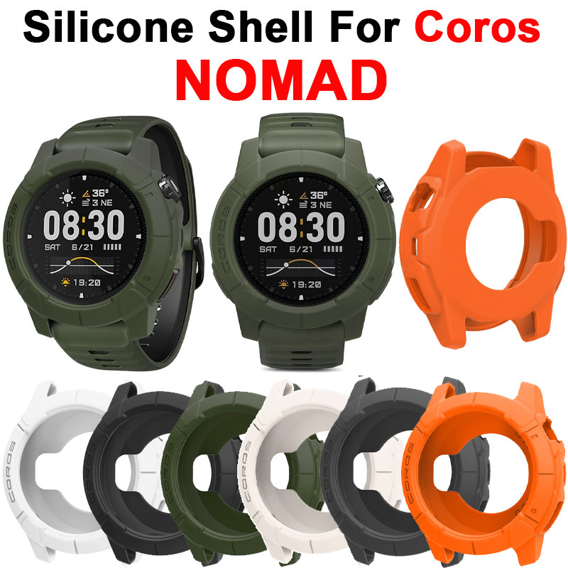 Ốp Lưng Mềm Silicon Cho Đồng Hồ Coros NOMAD Full-pack Vỏ Silicon Đồng Hồ Chống Rơi Vỏ Bảo Vệ