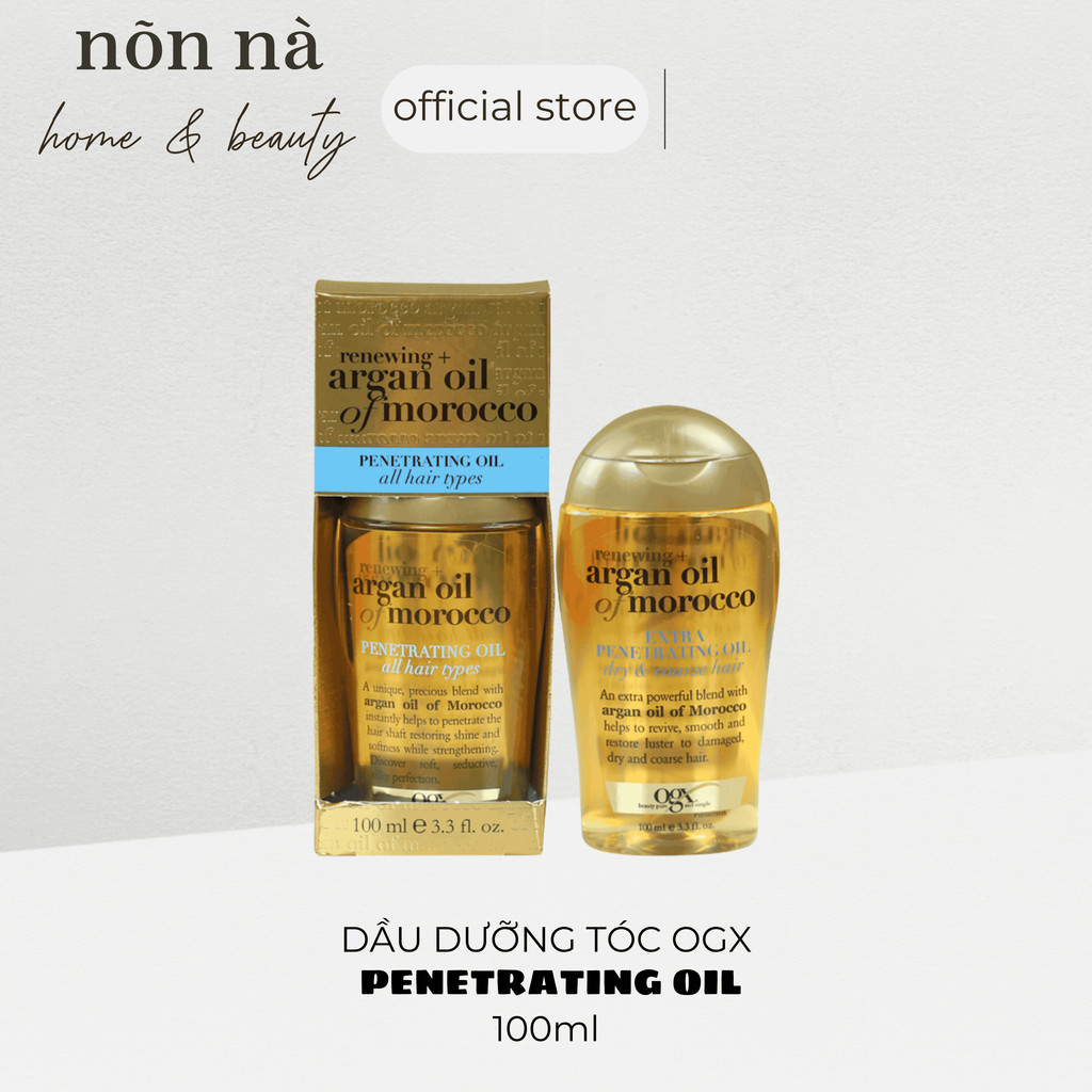 Dầu Dưỡng Tóc OGX Renewing Argan Oil Of Morocco Penetrating Oil 100ml