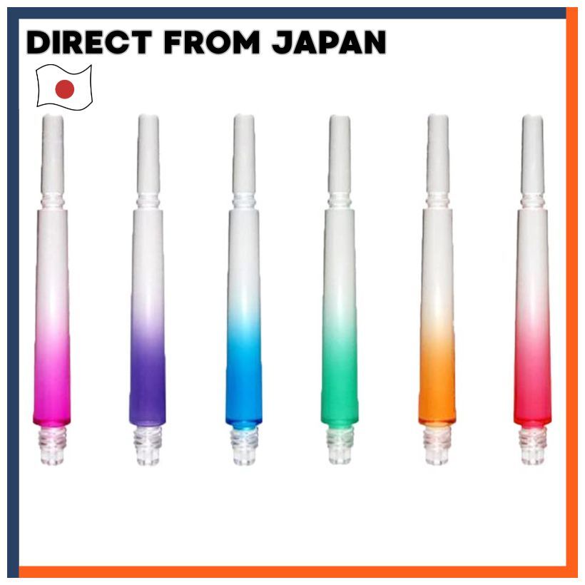 Esprit Fit Shaft GEAR Normal Spin Clear Gradient Pink 5 Darts Shaft