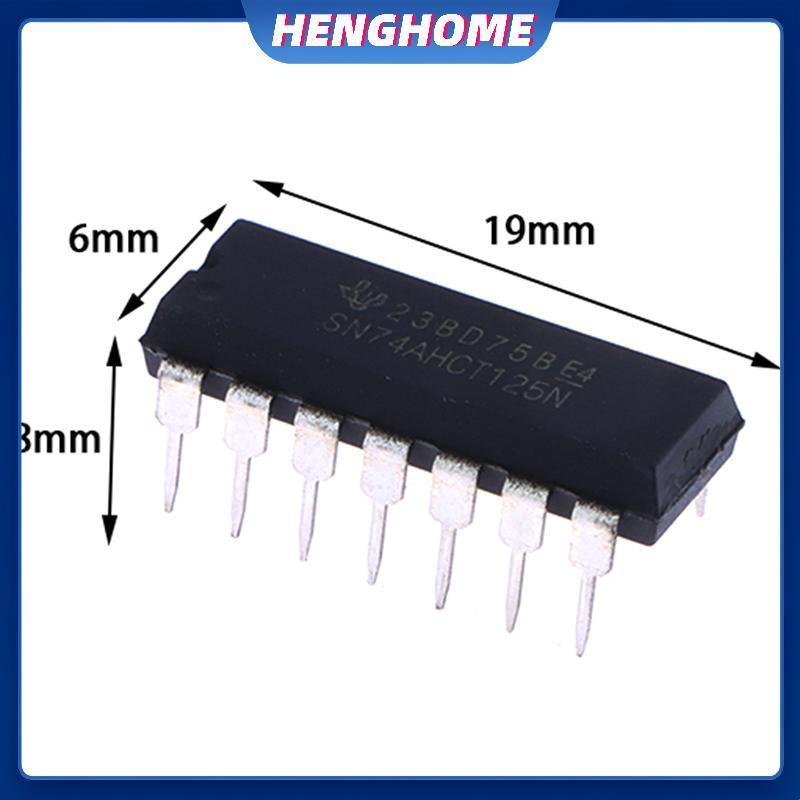 HENGHOME 5 cái / lốc SN74AHCT125N 74AHCT125 74AHCT125N Chip Logic DIP-14 HENGHOME