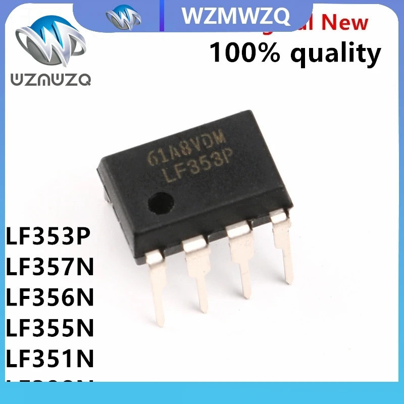 5 CHIẾC LF353P LF353N LF353 LF357N LF356 LF355N LF351N LF351 LF356P LF357P LF351P LF398N LF398 LF412