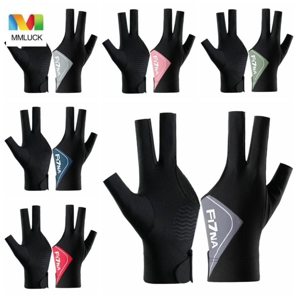 MMLUCK Găng Tay Ba Ngón MMLUCK Cho Bi-A - Chống Trơn Trượt, Thoáng Khí, Dễ Thở