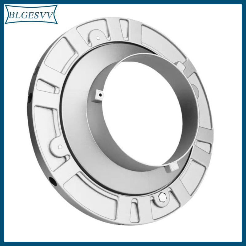 Blg Kim Loại Bowen Mount Softbox Tốc Độ Nhẫn Adapter Tăng Tốc Gắn Cho Tám Lỗ Vuông Softbox Hỗ Trợ Ổn