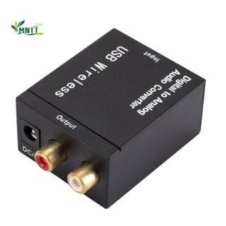 Bộ chuyển đổi âm thanh kỹ thuật số sang Analog MNTT 192khz / Rạp hát tại nhà 24-bit cho TV / DVD / Loa âm thanh