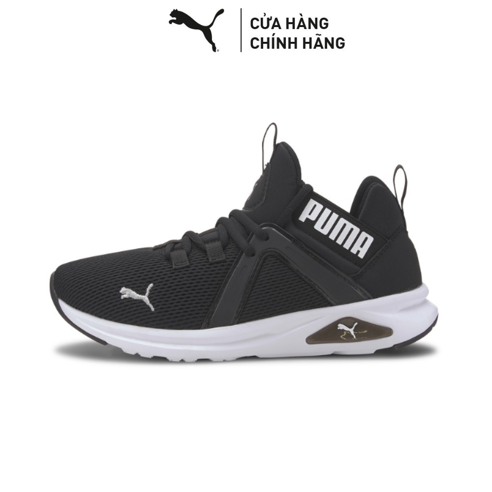 Giày Chạy Bộ PUMA Nữ Enzo 2 Wn's Black-White Màu Đen