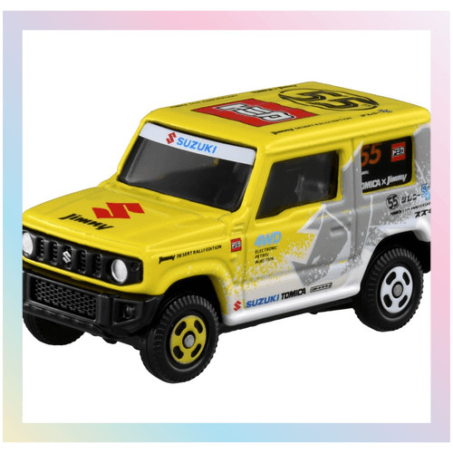 【Trực tiếp từ Nhật Bản】Takara Tomy Tomica Suzuki Jimny 55 năm kỷ niệm Tomica xe đồ chơi cho trẻ từ 3