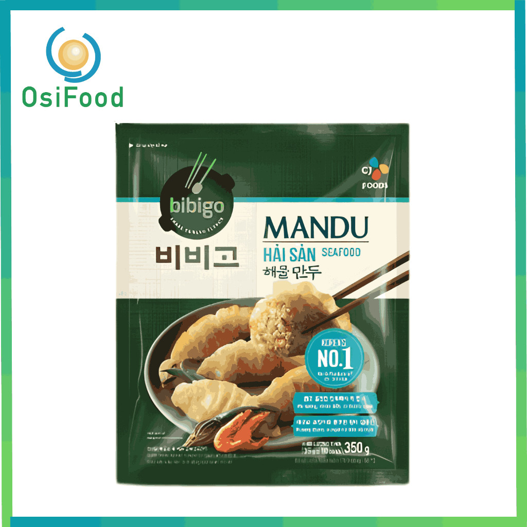 Bánh Mandu Bibigo CJ hải sản 350g