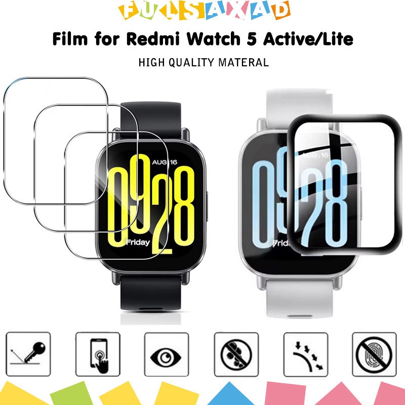Màn Hình Kính Cường Lực 3D Dán Màn Hình Cho Đồng Hồ Redmi Watch 5 Active / Mi Watch 5 Lite Xiaomi Ph