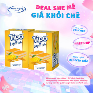 COMBO 2 hộp Bánh Bông Lan Tầng Xoài Tipo 180g
