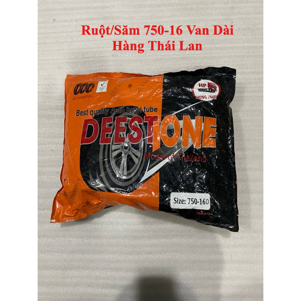 Săm Xe Tải 750-16 Van Dài Thái Lan | Ruột Lốp Ô Tô Tải 700-16 / 750-16 Cao Su Dày