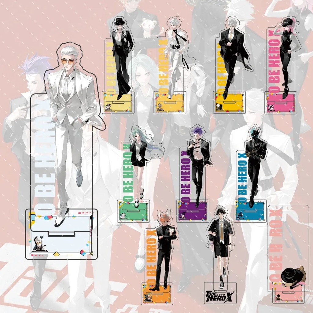 Mô Hình Standee Anime TO BE HERO X Acrylic 15cm Trang Trí Bàn Học Các Nhân Vật X Loli Queen Lucky E-