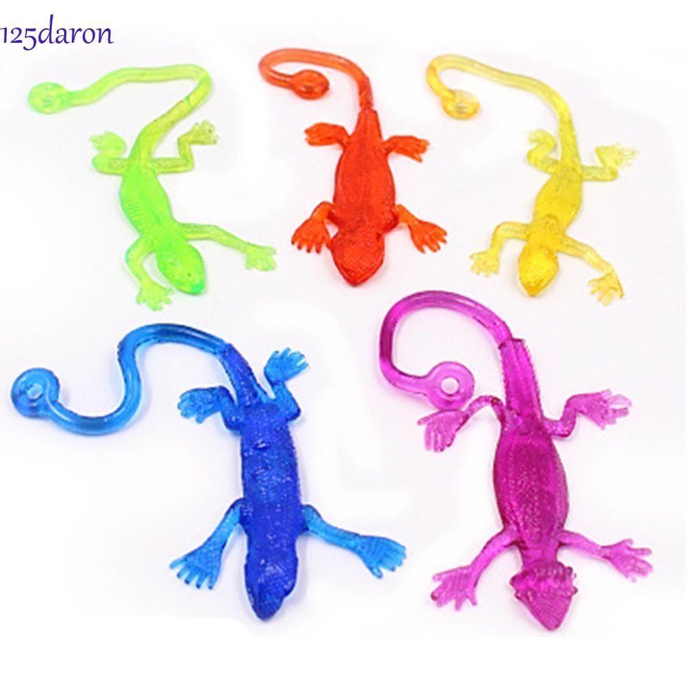 DARON1 Viscous Lizard Lizard Động vật Trẻ em Tiện ích đàn hồi có thể thu vào