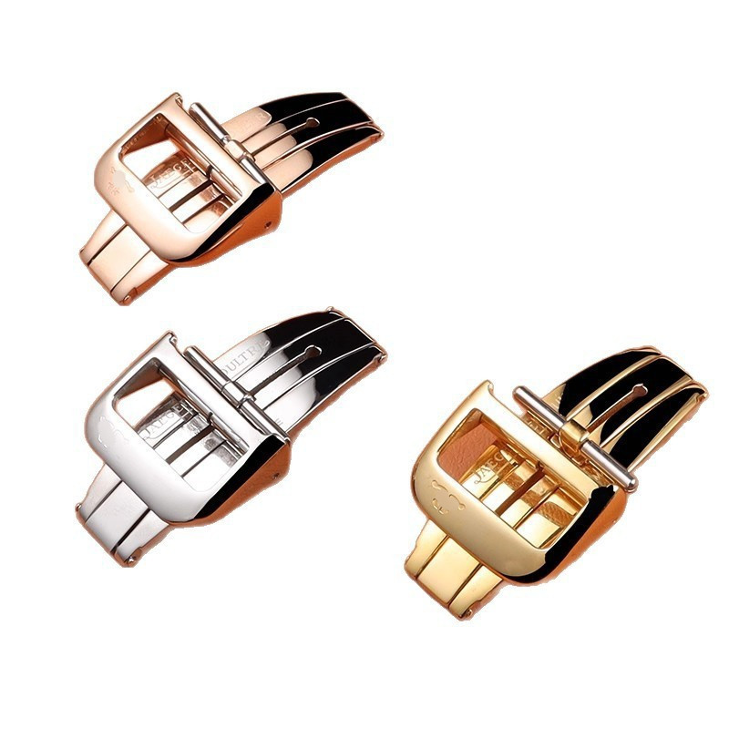 Khóa bướm bằng thép không gỉ 14 / 16 / 18mm, dành cho dòng JLC Reverso / Master, Khóa đa năng cho dâ