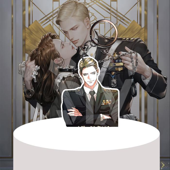 Gantungan Kunci / Gantungan HP Manhwa Try Begging - Leon Winston  - Ganci Akrilik - Keychain - Leon 
