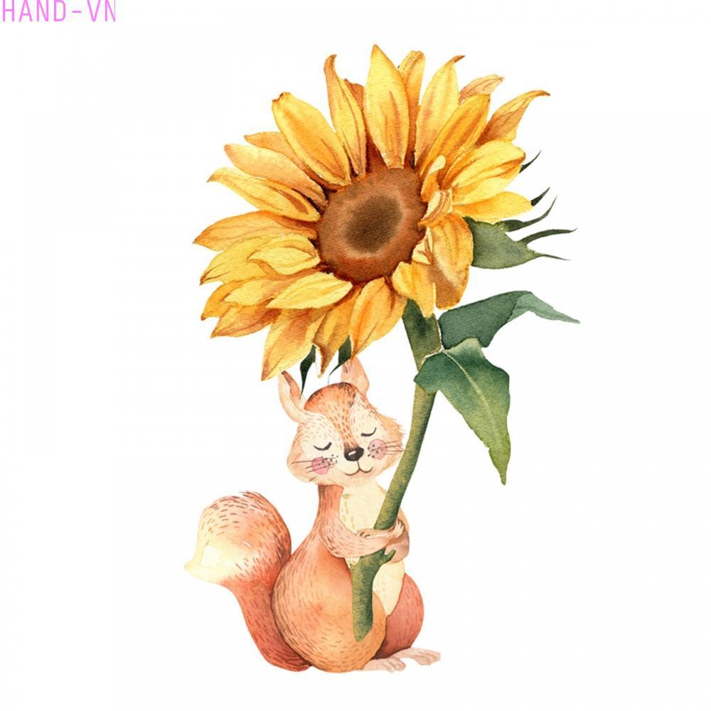 Small Fresh Decoration Kids Baby Room Perfect For Living Room Sunflower