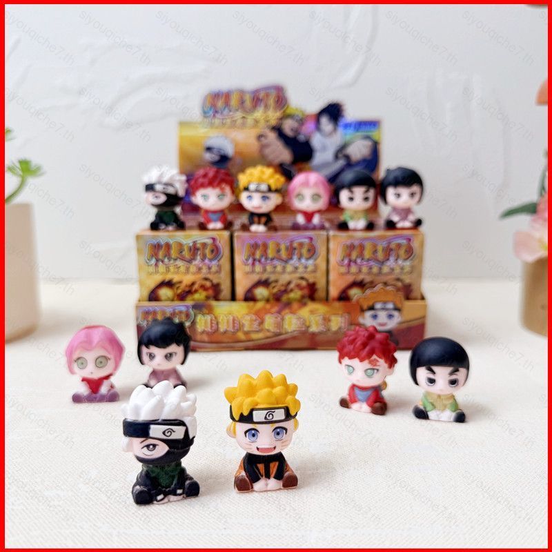 SY 12 Chiếc Identity V Naruto One Piece Link Click Sit-in-a-Row Series Blind Box Nhân Vật Hành Động 