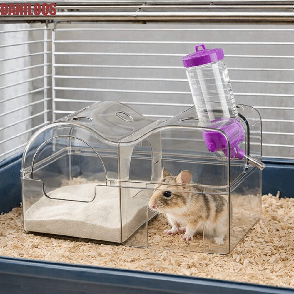 DANILOQS Hamster House Habitat, Bộ 2 tầng rộng rãi