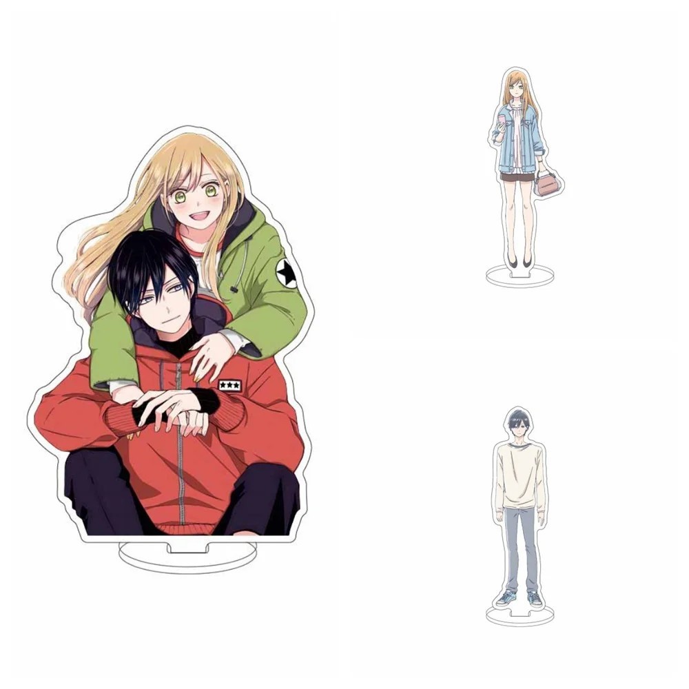 Standee Anime Yamada-kun to Lv999 no Koi wo Suru Mô Hình Mica Để Bàn Loving Yamada At Lv999 Trang Tr