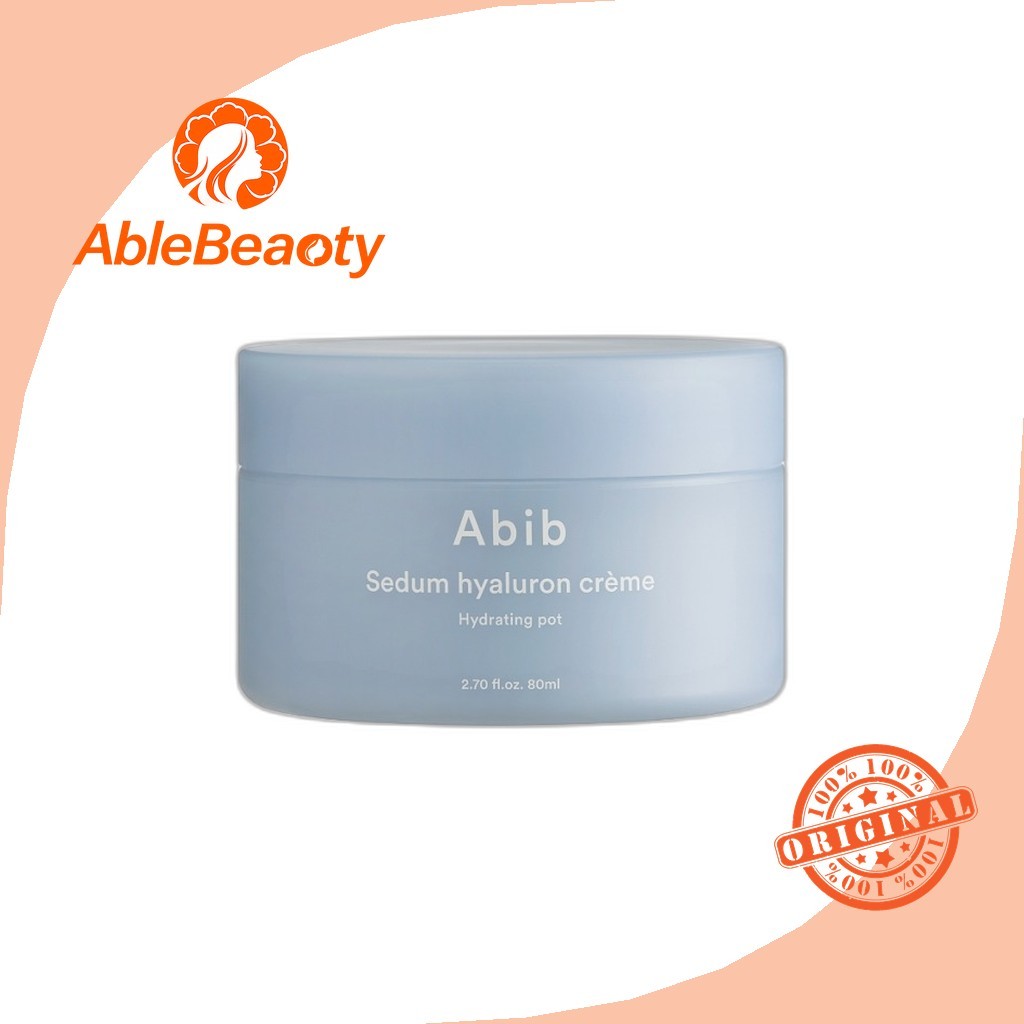 [Abib] Chậu dưỡng ẩm Sedum Hyaluron Creme 80ml / Creme Hàn Quốc / Độ ẩm sâu / Chính hãng 100% của Ae