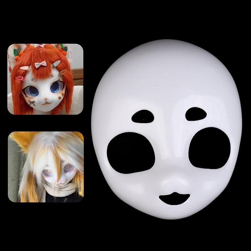 [EUL] Mặt nạ đầu lâu mèo động vật Kigurumi Base Head Skull Mask Cosplay Trang phục Đạo cụ Carnival A