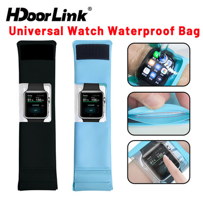 Đồng hồ phổ thông HdoorLink Túi chống nước Túi chống nước cho đồng hồ trẻ em Túi đồng hồ trong suốt cao