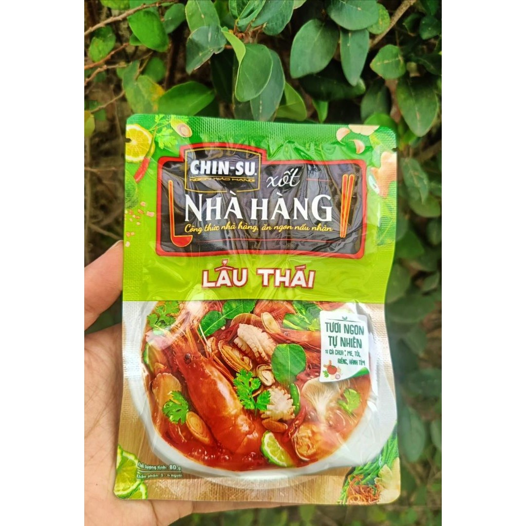 Combo 4 gói Xốt lẩu thái Chinsu