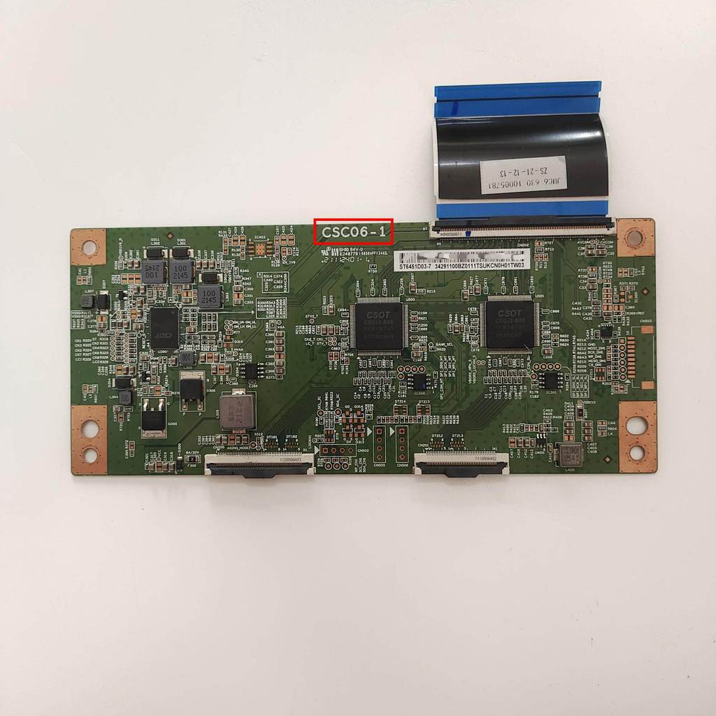 Ban Đầu TCL 65V6E Huawei HD65KANS Logic Board CSC06-1 Mã Vạch Trắng ST6451D03-7