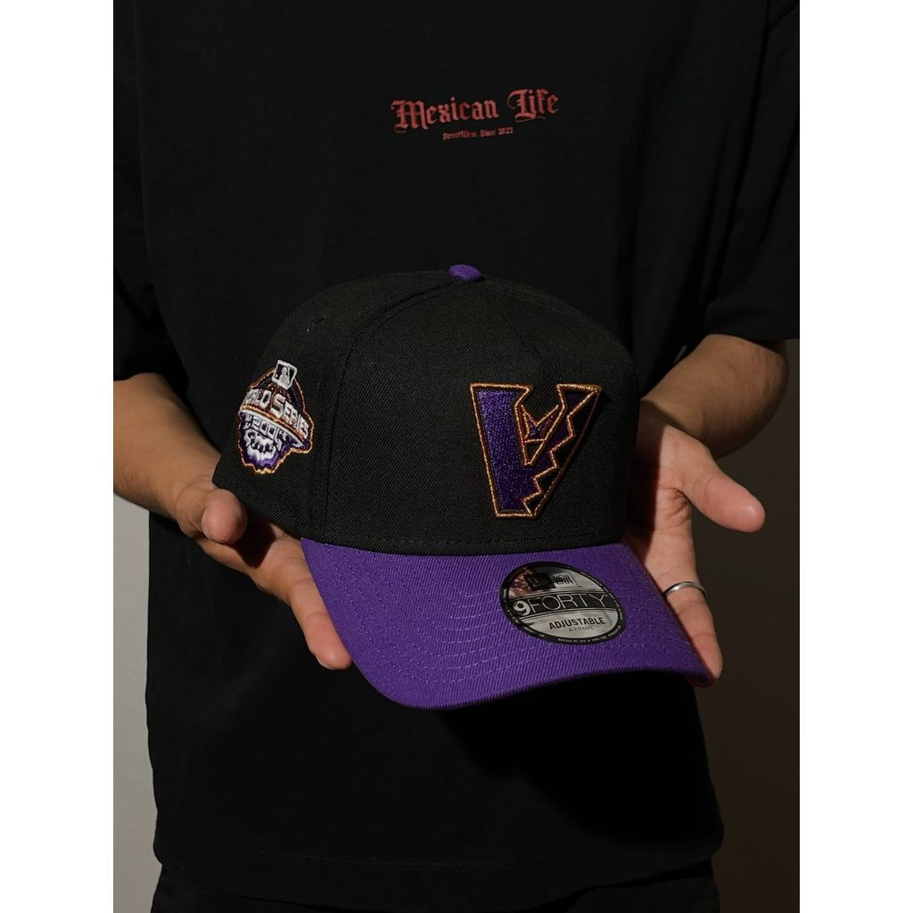 Mũ Snapback 9Forty Arizona Diamondbacks Kỷ Nguyên Mới World Series 2001 - Đen Hai Màu