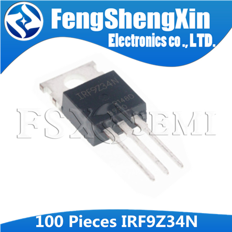100 Cái / lốc IRF9Z34N IRF9Z34 F9Z34N MOSFET Nguồn TO-220
