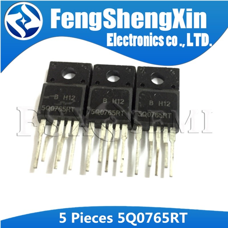 5 CHIẾC 5Q0765RT TO-220F 5Q0765R TO220F-6 5Q0765 KA5Q0765RTH KA5Q0765RT Công Tắc Nguồn