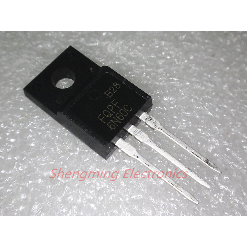 Bộ 50 Bóng bán dẫn Mosfet FQPF6N60C 6N60 TO-220F