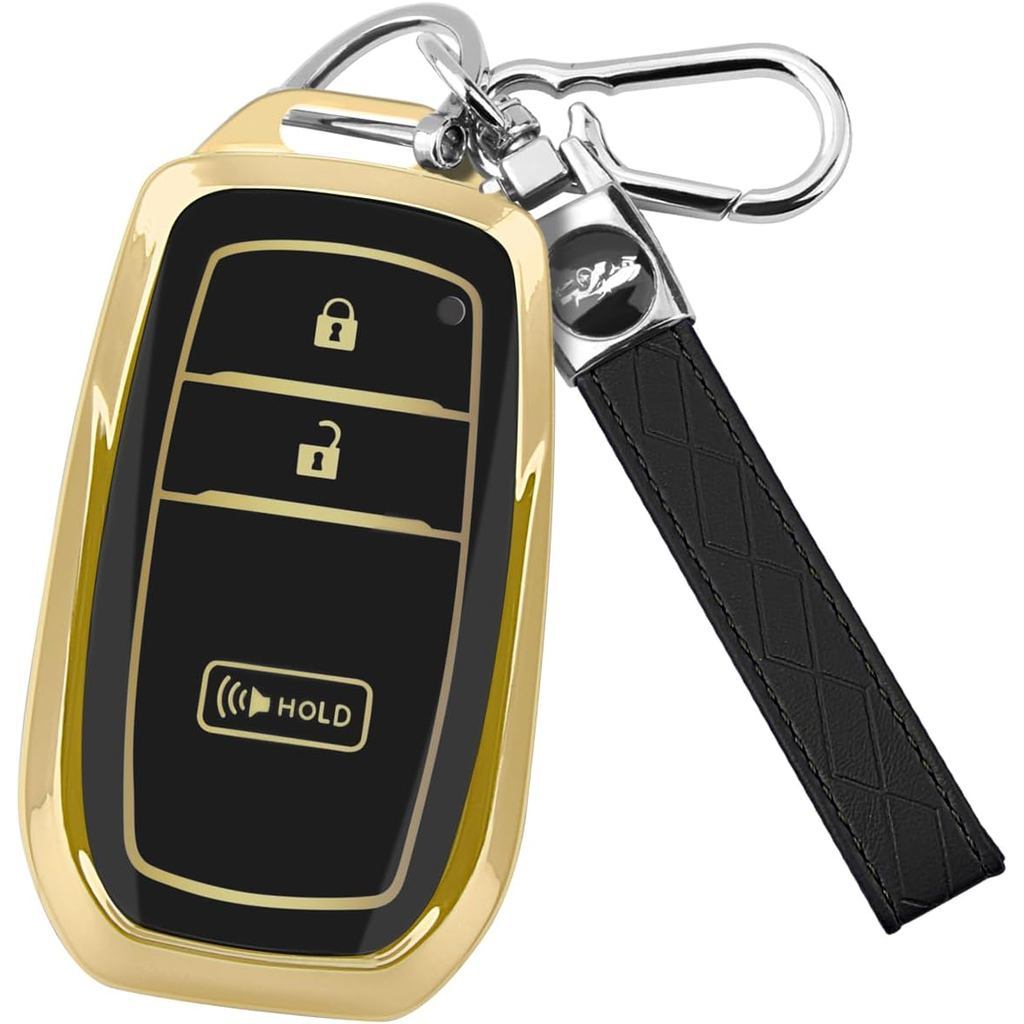 TPU Chìa Khóa Fob Dành Cho 2022-2025 Toyota 4runner Prius Corolla Cross Hatchback Tundra Sequoia LE 