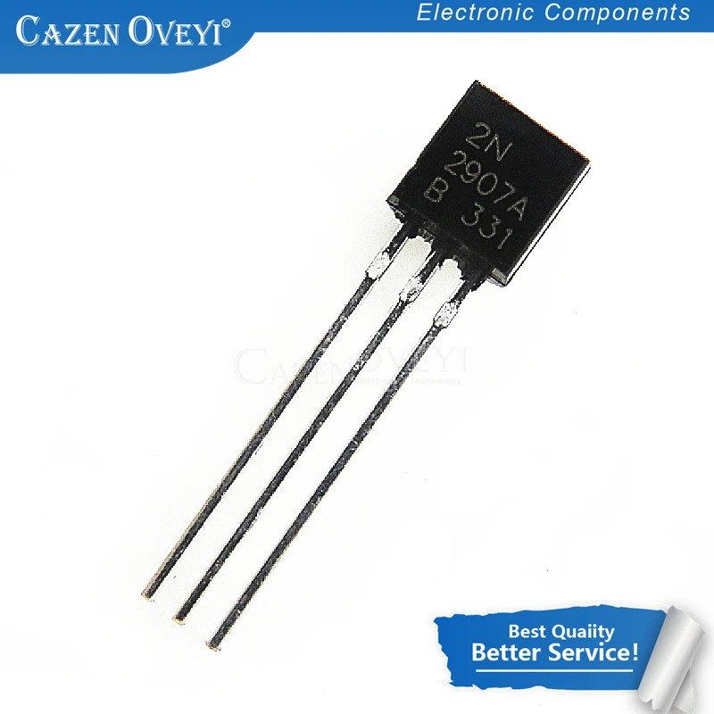 100 Cái / lốc 2N2907A 2N2907 2907 TO-92 Còn Hàng
