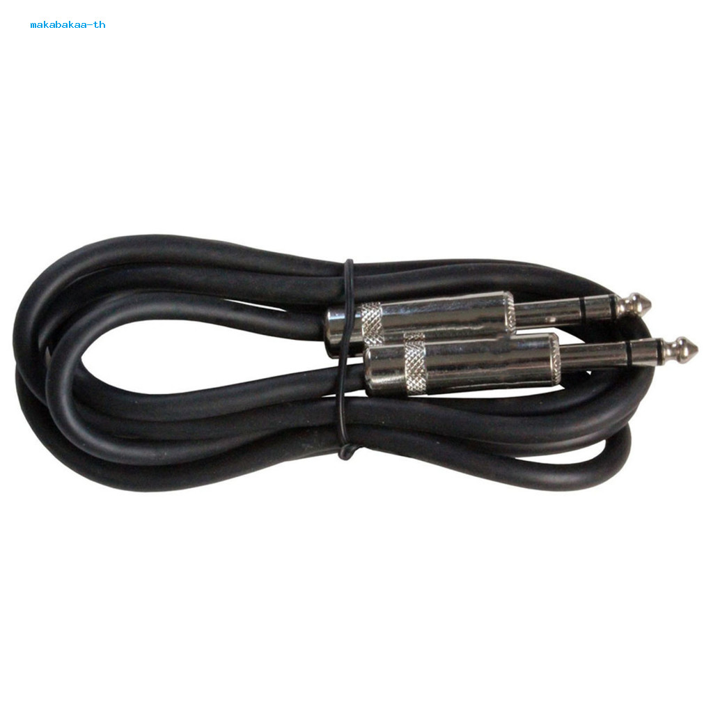 [makabakaa] 3ft TRS Stereo 1 / 4 inch đến 63mm Balanced Pro Audio Male to Male 16AWG Dây cáp