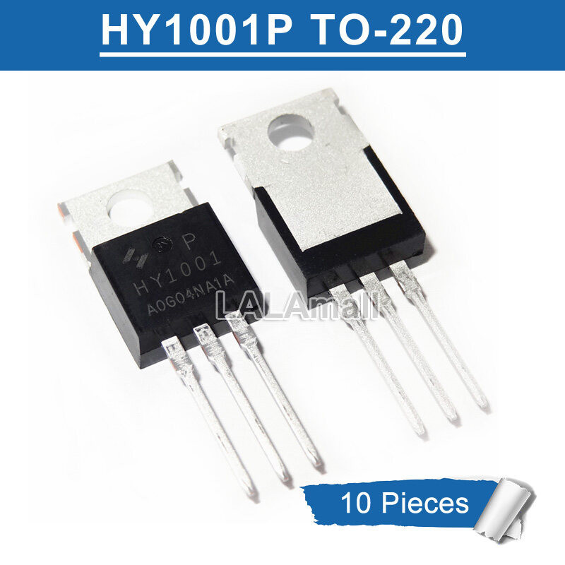 10 chiếc HY1001 HY 1001 TO220 HY1001P TO-220 70V / 80A N-channel MOSFET Transistor IC gốc mới