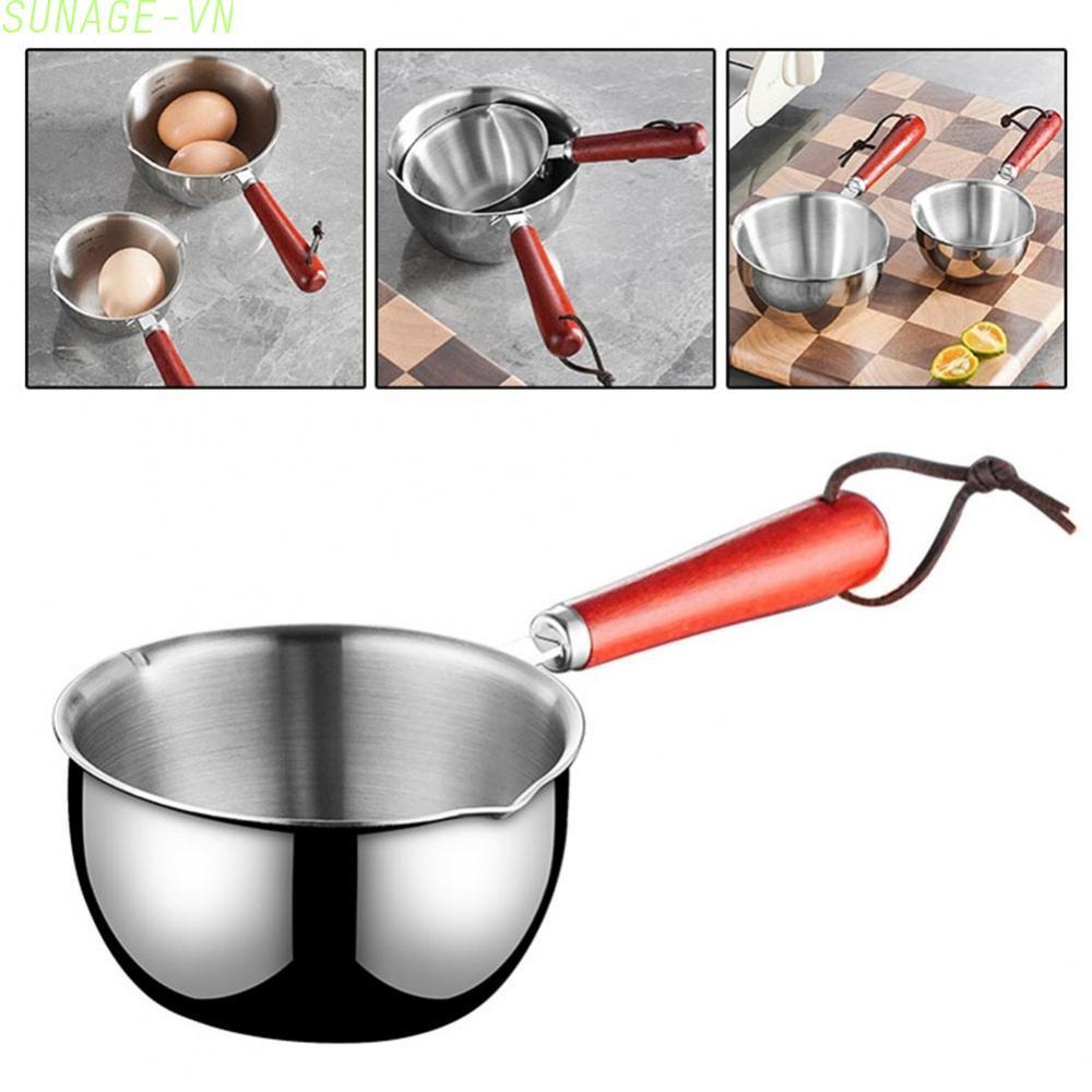 【SUNAGE】Durable Sauce Melting Pot Suitable for Induction Gas or Electric Stoves【HOT Fashion】