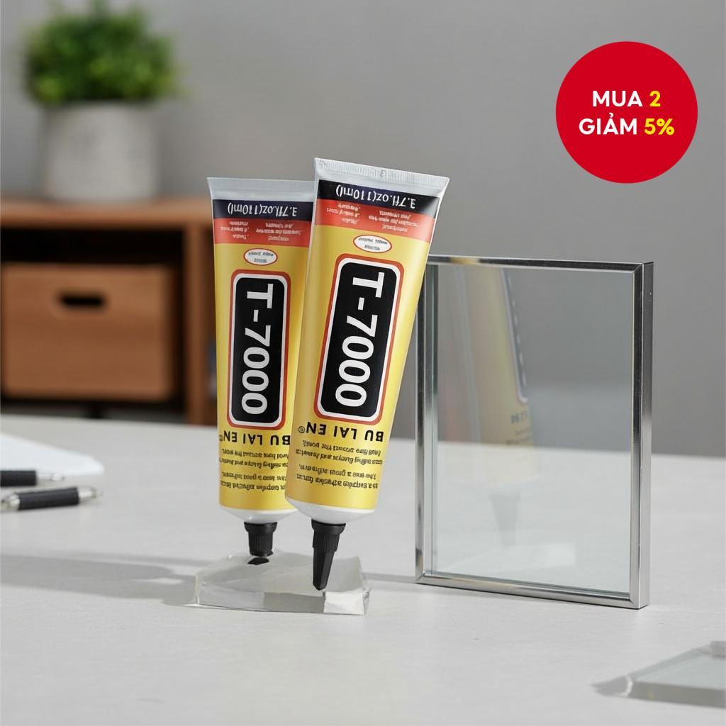 Keo dán trong suốt T7000 dùng để sửa chữa màn hình điện thoại và thiết bị điện tử.