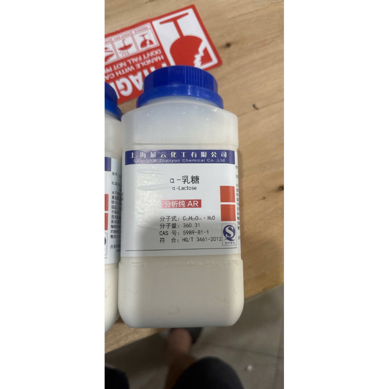 Chất Lactose monohydrate  C12H22O11 lọ 500g CAS 5989-81-1 HCTN1