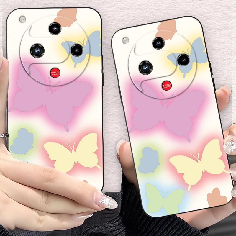 Ốp Lưng Cho ZTE Nubia Z70S Ultra Nubia RedMagic 10 Air Nubia Focus 2 Vỏ Điện Thoại Bướm Nhiều Màu Sắ