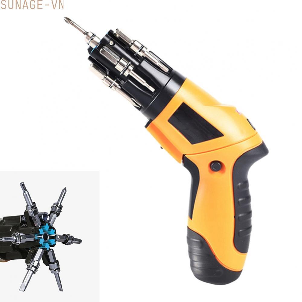 【SUNAGE】Cordless Electric Screwdriver Charging Time: 3-5 Hours Intelligent Speed Control【HOT Fashion