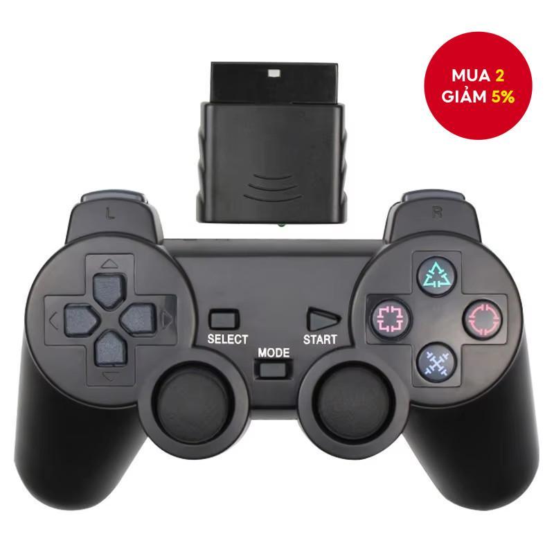 Bộ điều khiển không dây cho Sony cho PS2/PS1 Gamepad cho máy chơi game Playstation 2 Joypad Joystick