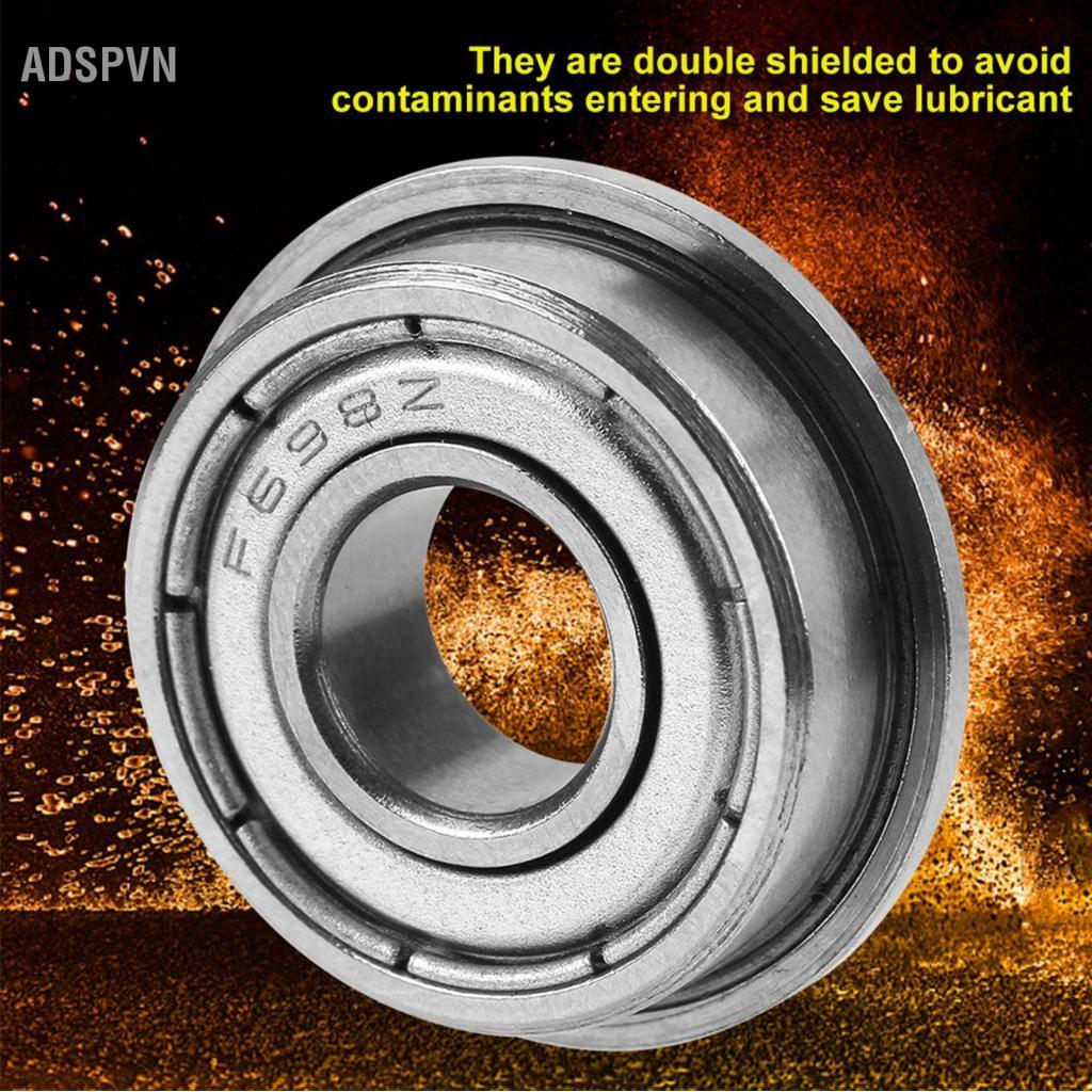 Adspvn Vòng bi thu nhỏ Thép tốc độ cao 15 độ F698Zz 8x19x6mm cho ứng dụng phổ biến Độ ồn thấp 10 chi