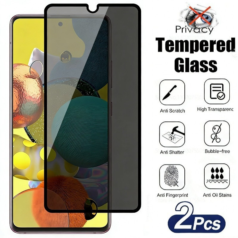 1-2 Chiếc Kính Cường Lực Bảo Vệ Màn Hình Cho Sharp Aquos R9 R8s R7s R5G R10 pro Bảo Vệ Cạnh Đen Cho 