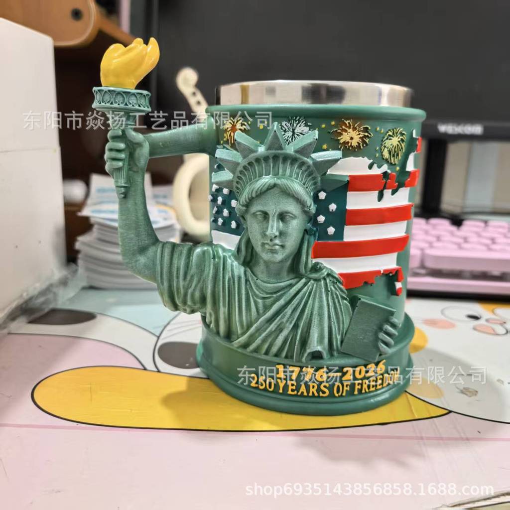 xinpin New American Statue of Liberty Torch Cup American Statue of Liberty Torch Mug12