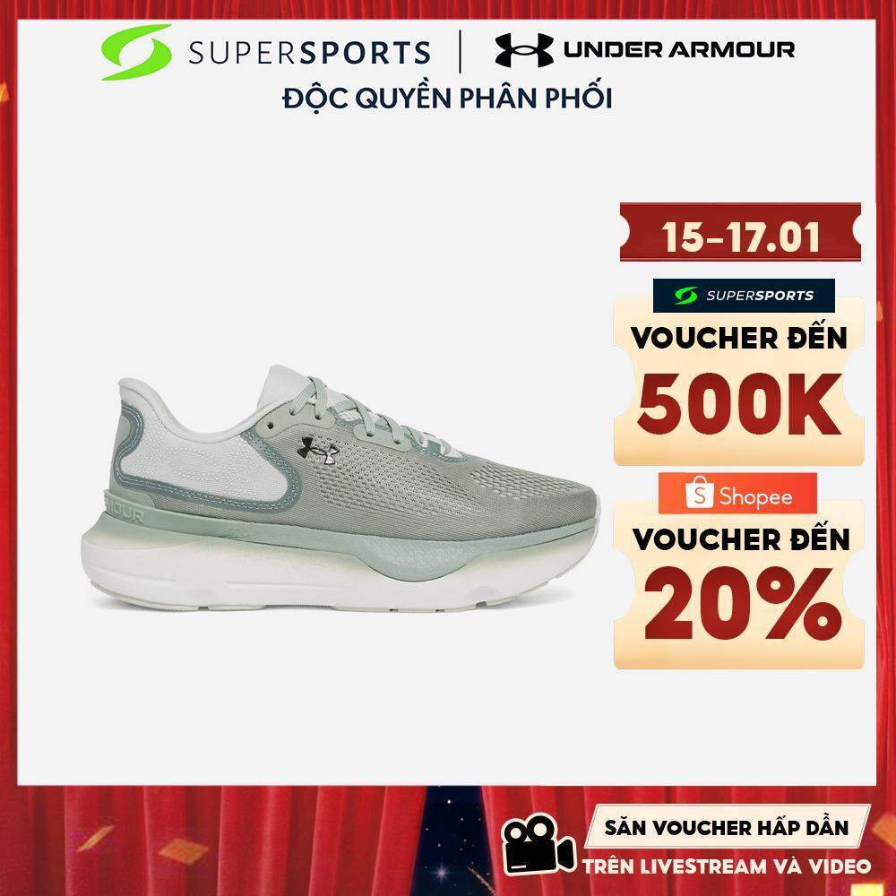 Giày Chạy Bộ Nam Under Armour Infinite Pro 2 - Đen/Xám - Size US 7-12.5
