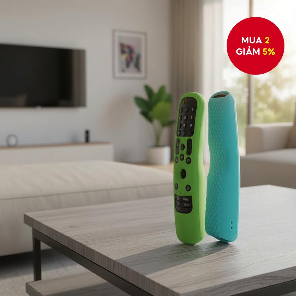 Ốp lưng silicon chống sốc cho điều khiển LG Smart TV 2021 MR22GA MR21GA MR23GA MR24GA