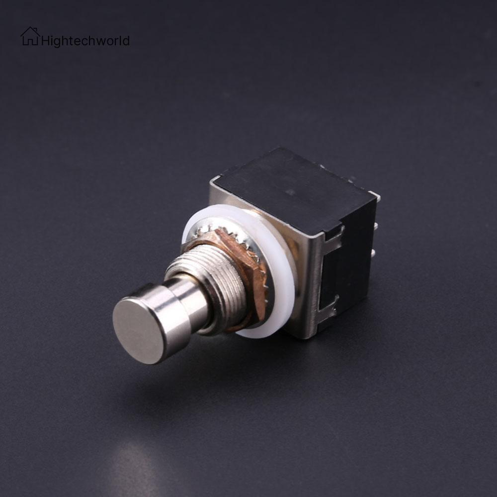 Công tắc chân nút nhấn 3PDT 9pin FR DIY Guitar Effect Pedal Stomp [Hightechworld.vn]